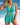 Damen Tankini-Set mit bedrucktem Oberteil und Badeshorts