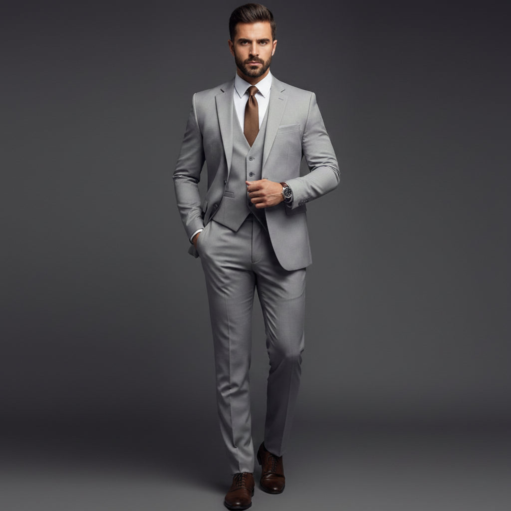 Herrenanzug 3-teilig Elegant für Hochzeitsgäste - Stilvolle Anzüge Herren für besondere Anlässe