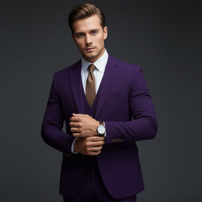 Herrenanzug 3-teilig Elegant für Hochzeitsgäste - Stilvolle Anzüge Herren für besondere Anlässe