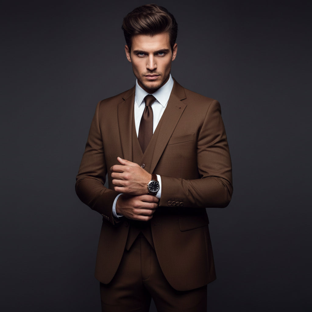 Herrenanzug 3-teilig Elegant für Hochzeitsgäste - Stilvolle Anzüge Herren für besondere Anlässe