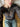 Damen Crop Top mit Spitze und langen Ärmeln