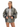 Damen Jacke Vintage Bomber mit Reißverschluss und Worn-Effekt