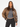 Damen Jacke Vintage Bomber mit Reissverschluss und Worn-Effekt