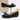 Damen Loafers mit Kristall-Schleife und flachen Sohlen