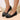 Damen Loafers mit Kristall-Schleife und flachen Sohlen
