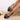 Damen Loafers mit Kristall-Schleife und flachen Sohlen