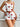 Damen Pyjama Set mit Erdbeerprint und Rippstrick für den Sommer