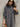 Damen Strickjacke mit Rollkragen und Knöpfen