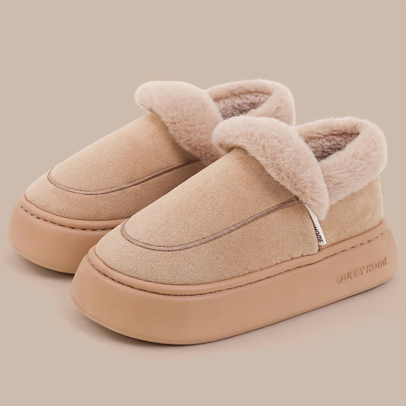 Damen Stiefeletten Winter mit Absatz 1