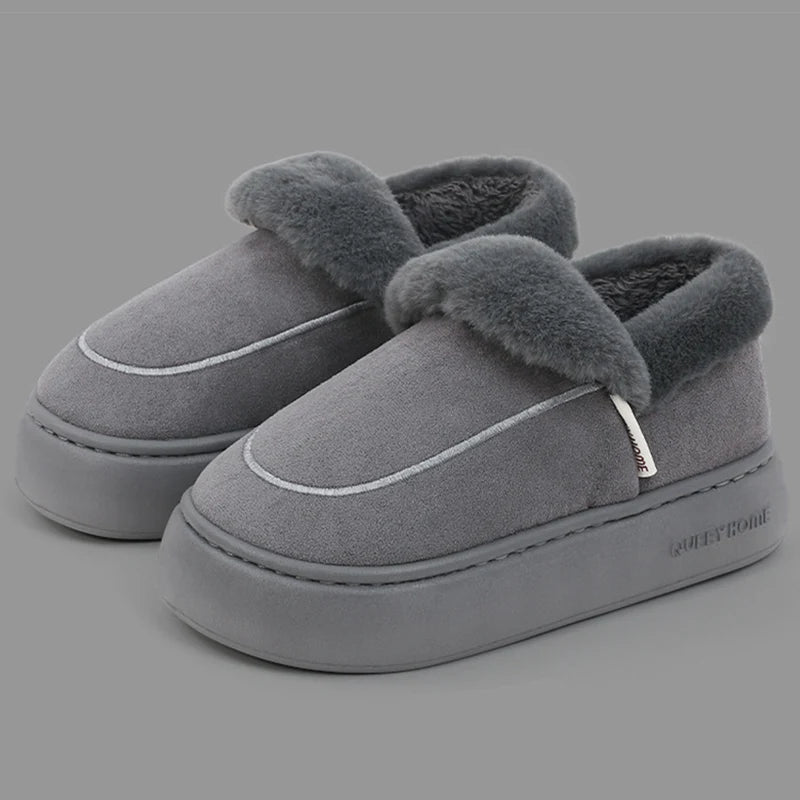 Damen Stiefeletten Winter mit Absatz 2
