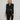 Gestreiftes Zweiteiliges Outfit für Frauen – Eleganter Blazer mit Hohem Taillenrock für Formelle Anlässe