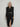 Gestreiftes Zweiteiliges Outfit für Frauen – Eleganter Blazer mit Hohem Taillenrock für Formelle Anlässe