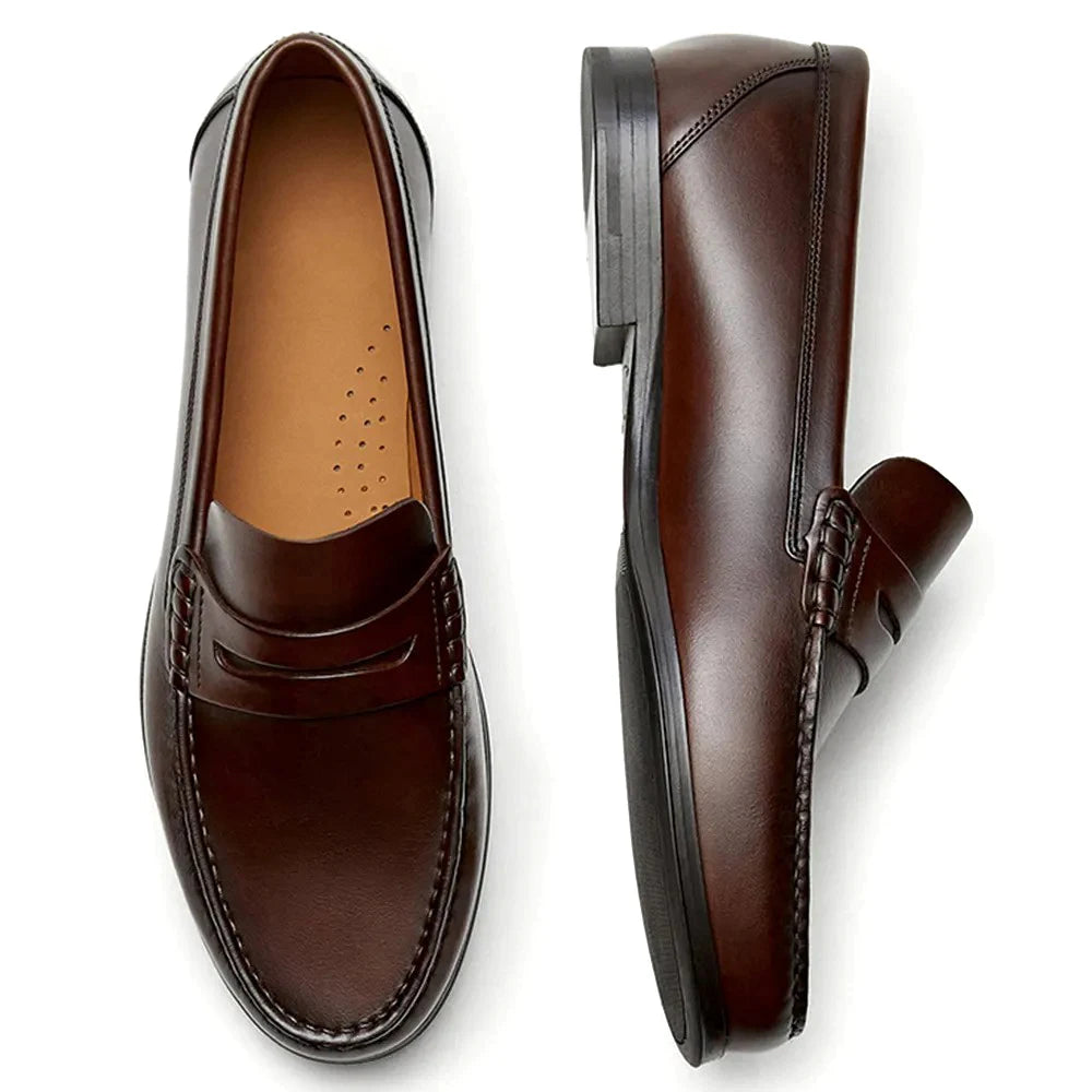 Herren Mokassins Atmungsaktive Slipper Rutschfeste Sohle Casual Schuhe 0