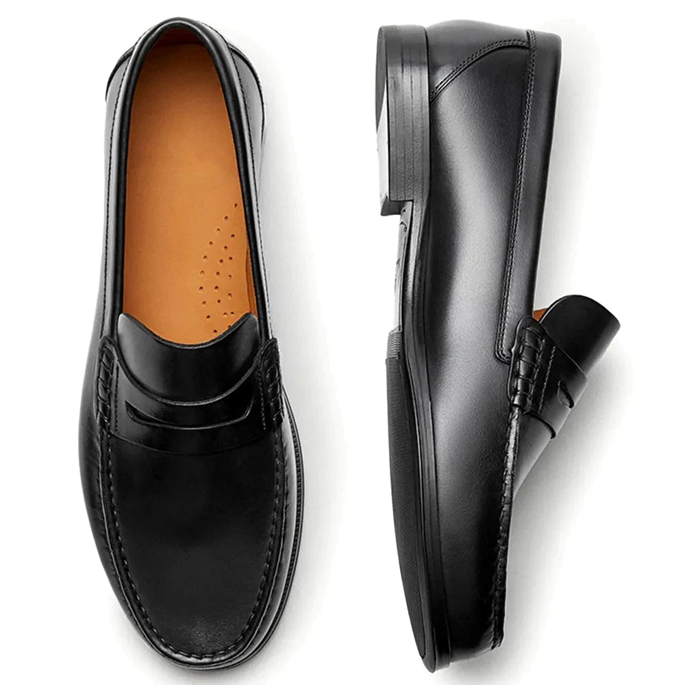 Herren Mokassins Atmungsaktive Slipper Rutschfeste Sohle Casual Schuhe 1