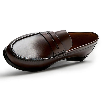 Herren Mokassins Atmungsaktive Slipper Rutschfeste Sohle Casual Schuhe 3