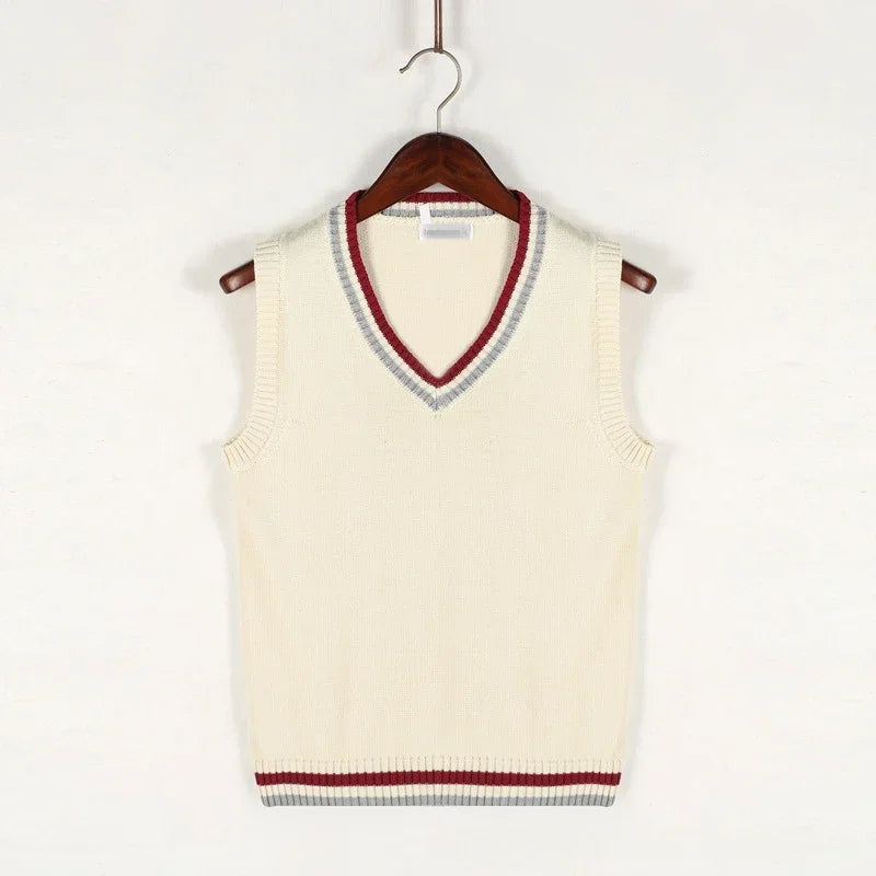 Herren Weste V-Ausschnitt Klassisch, Elegante Strickweste für Herren, Bequem und Warm 9