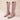 Knielange Cowboystiefel für Damen mit gestickten Details – Modischer Western-Stil