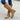 Knielange Cowboystiefel für Damen mit gestickten Details – Modischer Western-Stil