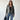 Kunstlederjacke für Damen im Vintage-Stil mit stilvollen Details