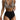 Damen Bikini-Set mit Tierdruck und hoher Taille gestaffelt