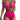 Damen Bikini-Set mit Tierdruck und hoher Taille gestaffelt