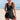 Damen Tankini-Set zweiteilig mit Oberteil und Shorts