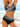 Damen Bikini-Set figurformend mit geometrischem Muster