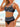 Damen Bikini-Set figurformend mit geometrischem Muster