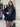 Winter Mantel Damen mit Batwing Ärmeln und Schrägem Knopf – Vintage Stil für Herbst und Winter 0