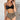 Damen Bikini-Set mit hoher Taille in Leopard und Unifarben